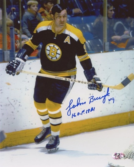 1974 Boston's John Bucyk beame the highest scoring left wing in NHL history, in a 10-1 win over the visiting Minnesota North Stars. Bucyk's two assists in the game moved him ahead of Bobby Hull's 1,153 career points with Chicago. 