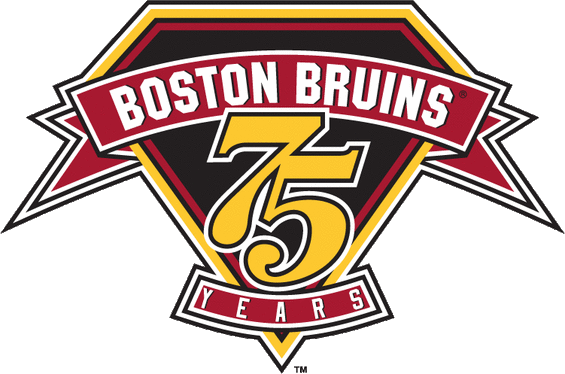 Bruins 75th Anniversary Logo