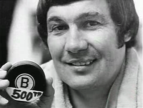 1975 - John Bucyk scores his 500th NHL goal in a 3-2 Bruins win over the St. Louis Blues. 