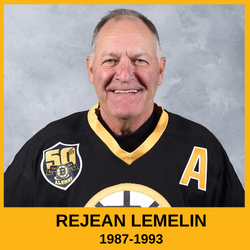 Reggie Lemelin Bruins 